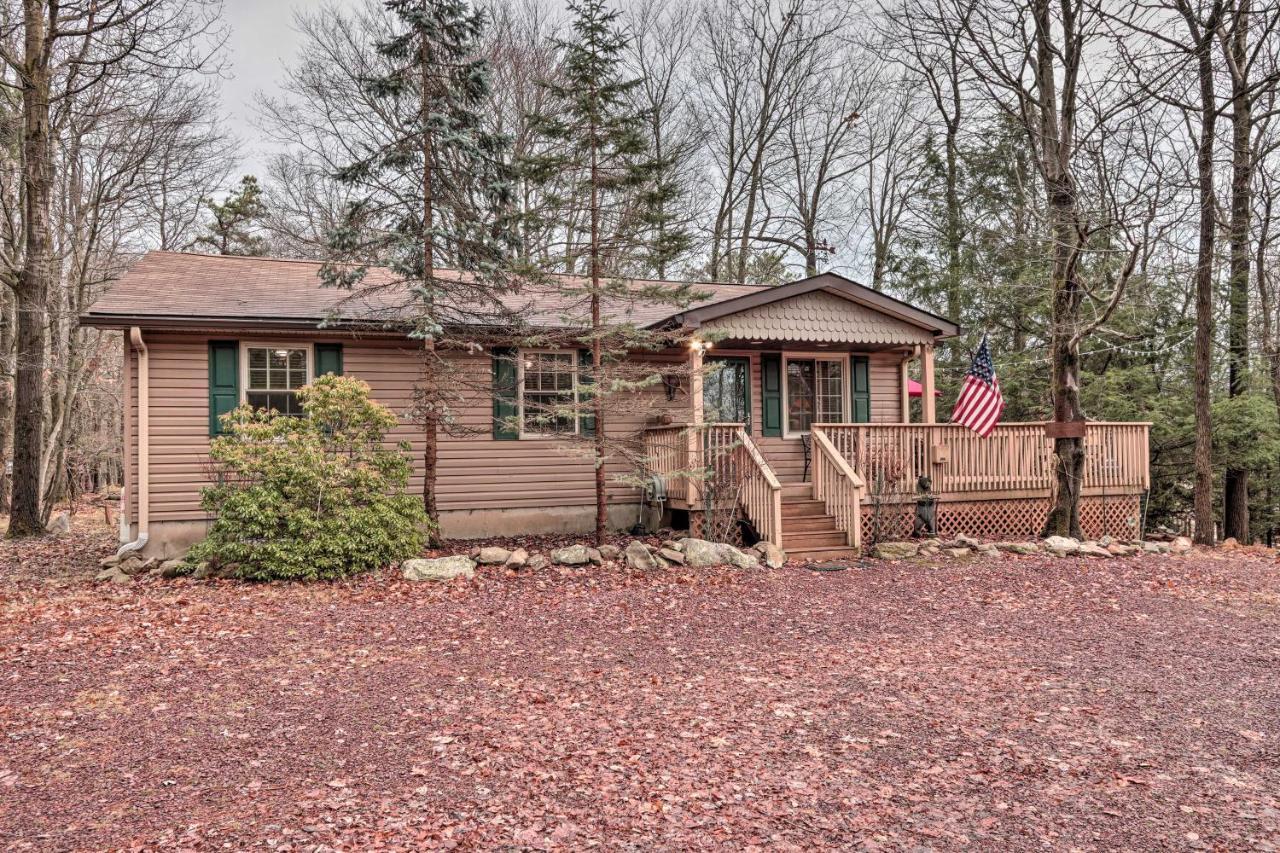 Poconos Home With Game Room Walk To Lake Harmony! Bagian luar foto